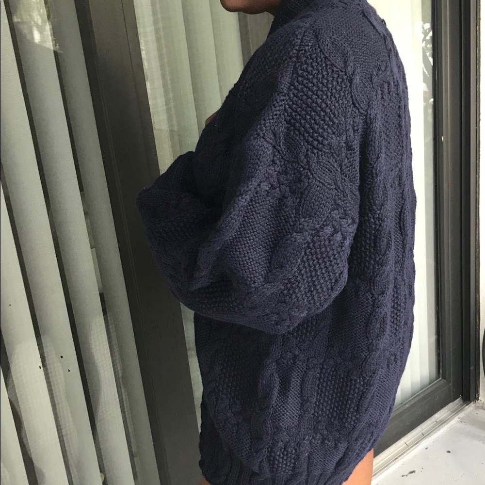 Lord and Taylor hand knitted cozy sweater